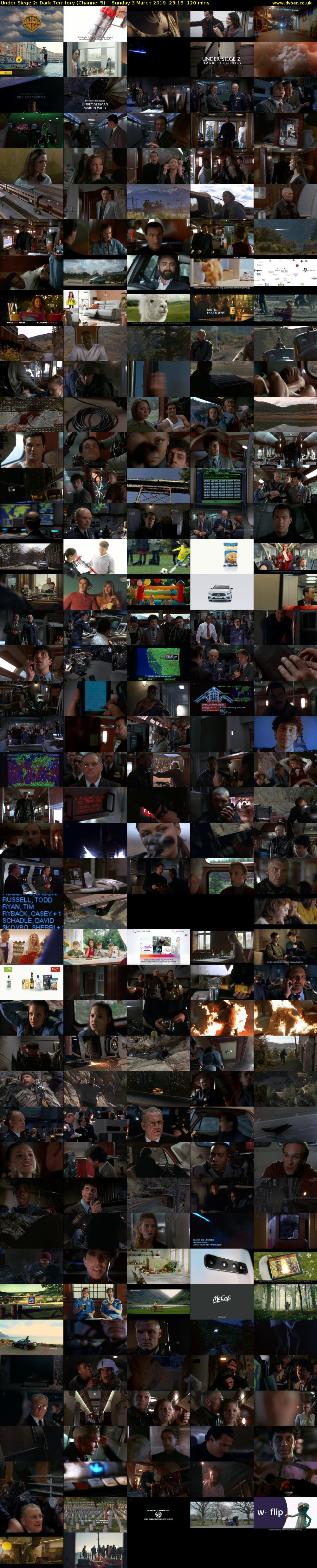 Under Siege 2: Dark Territory (Channel 5) Sunday 3 March 2019 23:15 - 01:15