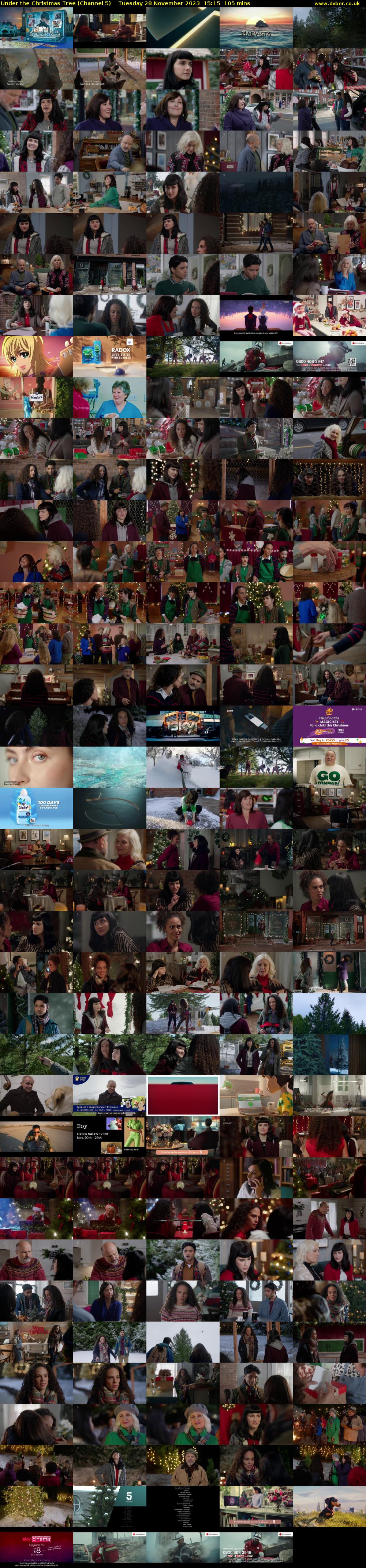 Under The Christmas Tree (Channel 5) Tuesday 28 November 2023 15:15 - 17:00