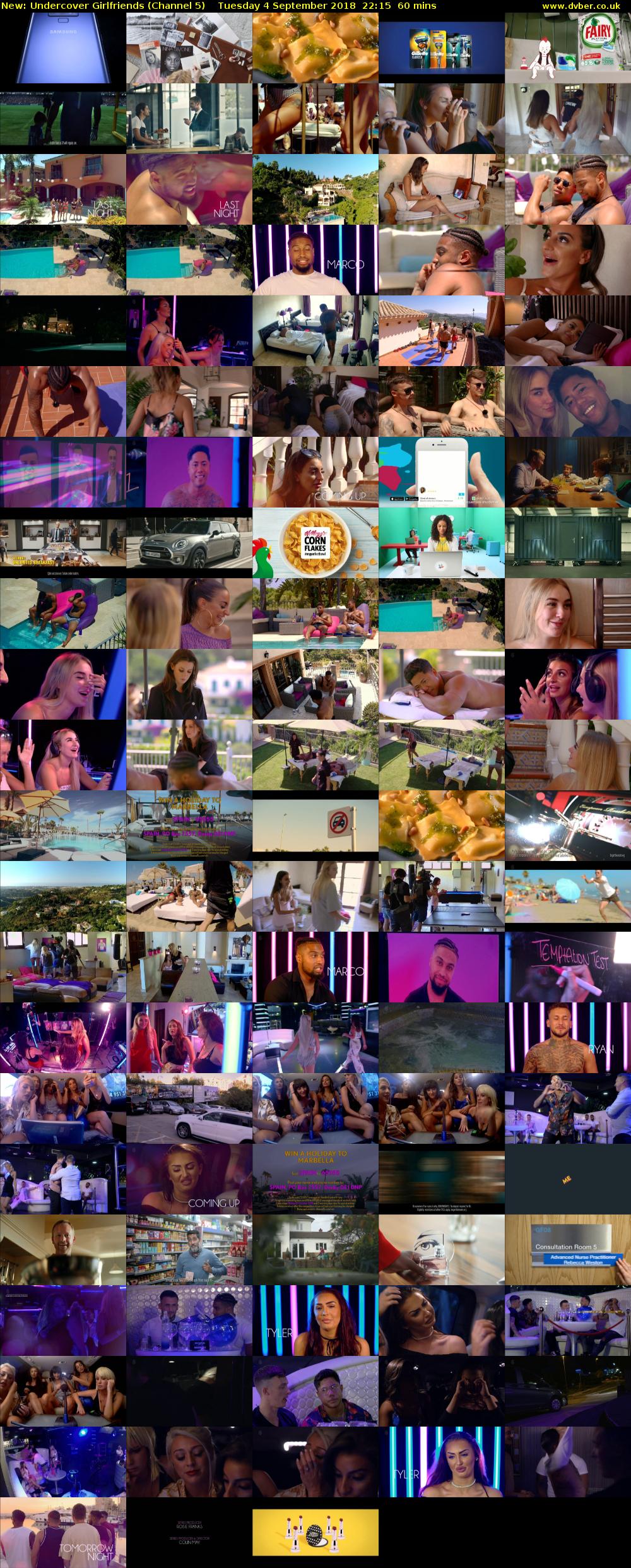 Undercover Girlfriends (Channel 5) Tuesday 4 September 2018 22:15 - 23:15