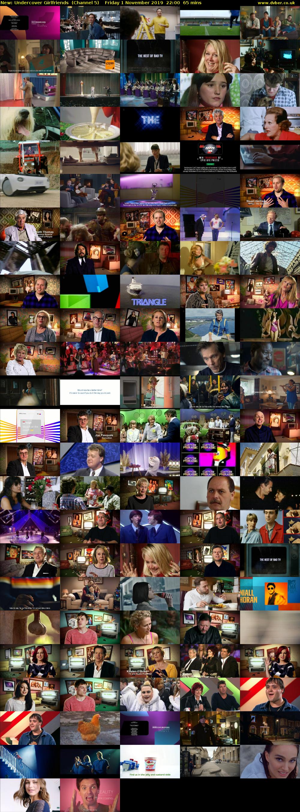 Undercover Girlfriends (Channel 5) Friday 1 November 2019 22:00 - 23:05