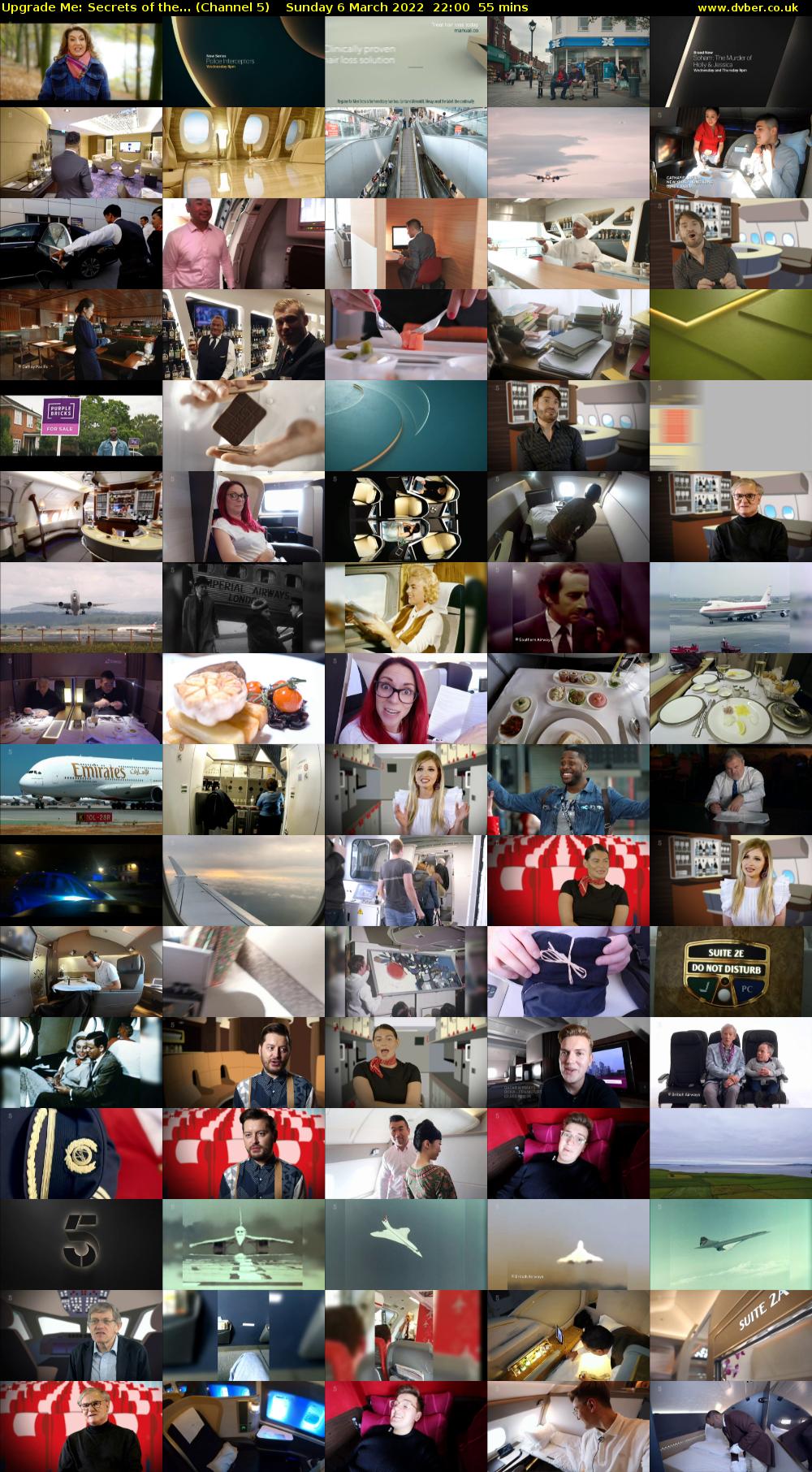 Upgrade Me: Secrets of the... (Channel 5) Sunday 6 March 2022 22:00 - 22:55