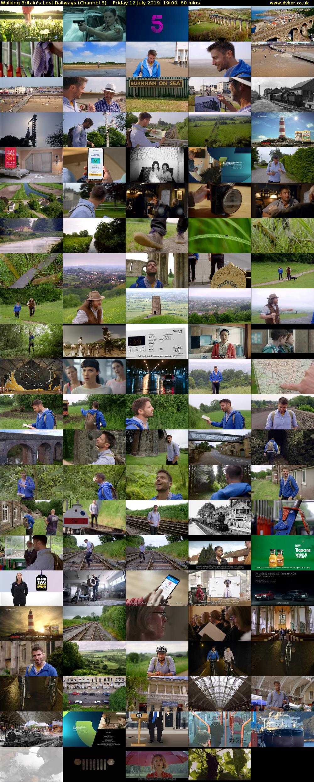 Walking Britain's Lost Railways (Channel 5) Friday 12 July 2019 19:00 - 20:00
