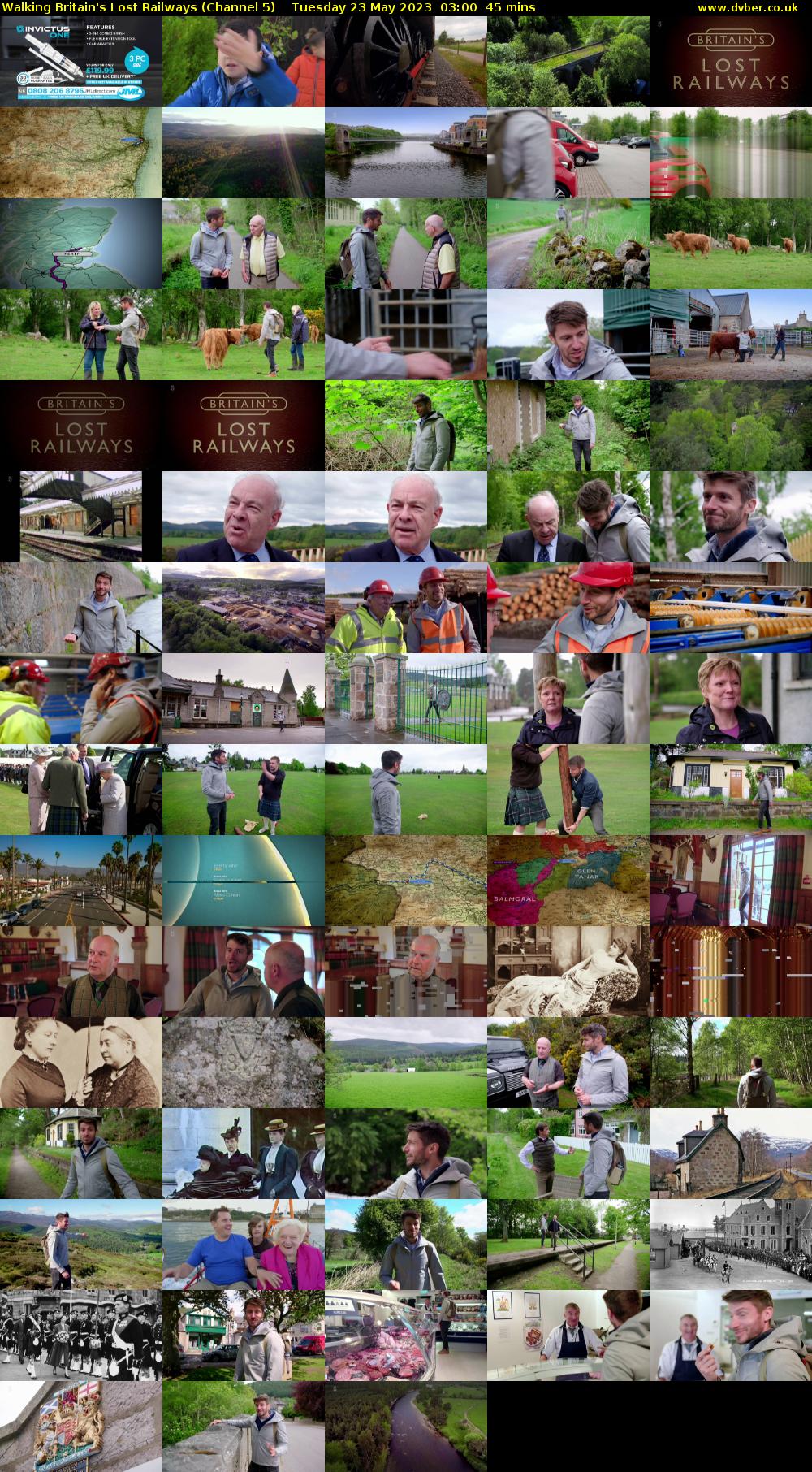 Walking Britain's Lost Railways (Channel 5) Tuesday 23 May 2023 03:00 - 03:45