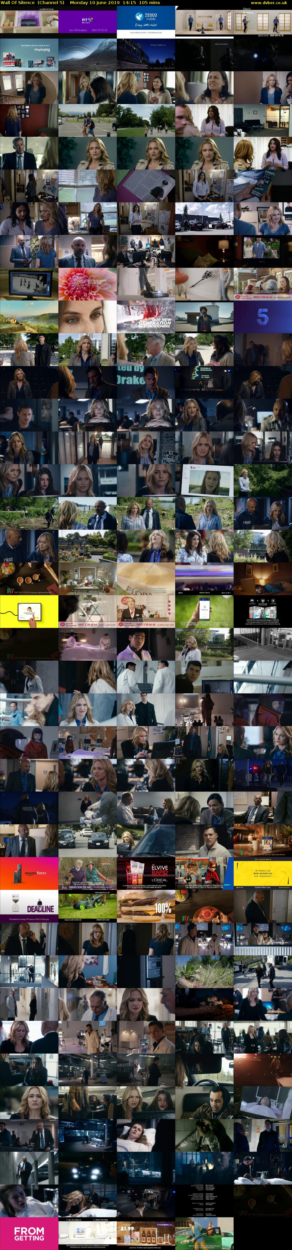 Wall Of Silence  (Channel 5) Monday 10 June 2019 14:15 - 16:00