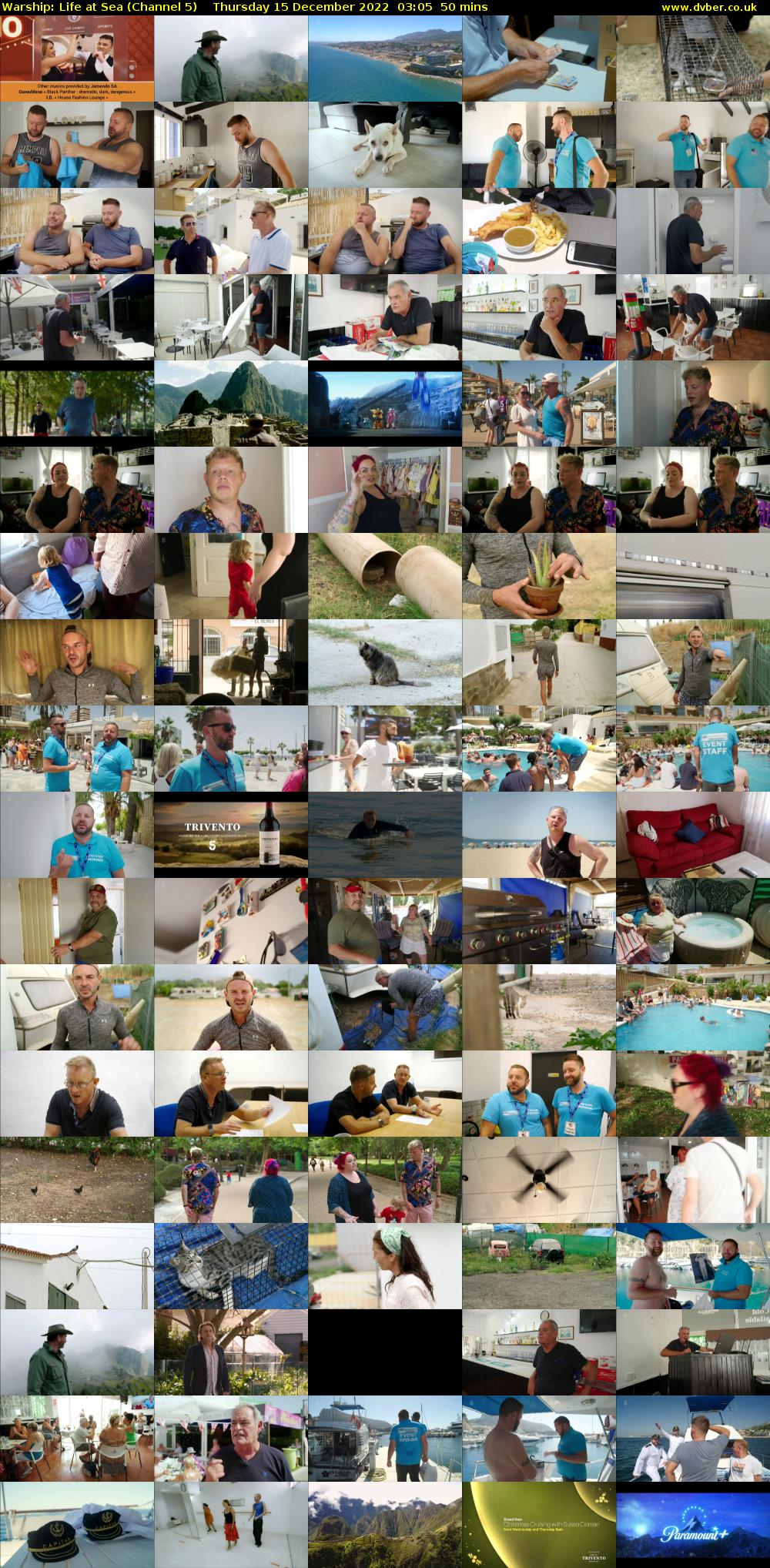Warship: Life at Sea (Channel 5) Thursday 15 December 2022 03:05 - 03:55