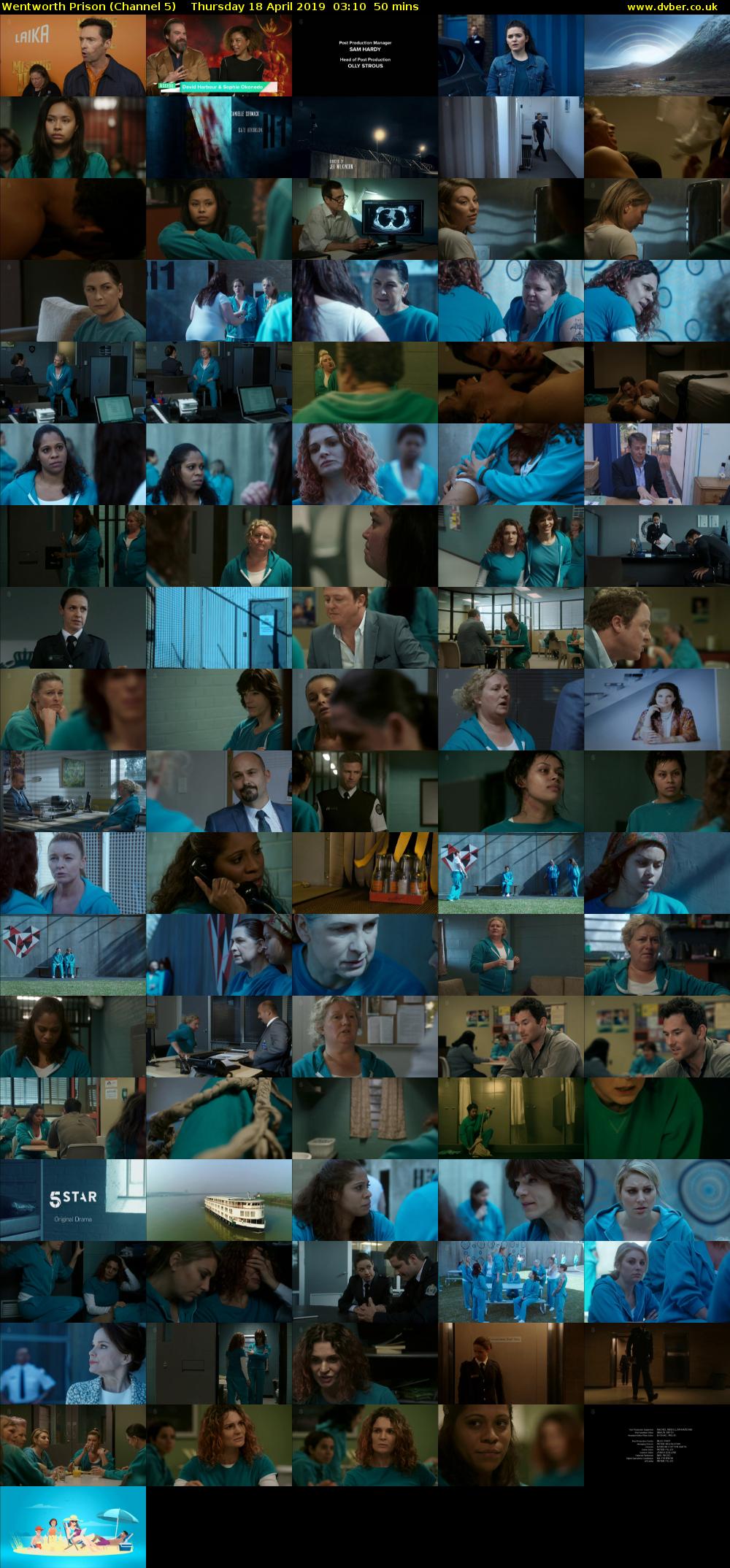 Wentworth Prison (Channel 5) Thursday 18 April 2019 03:10 - 04:00