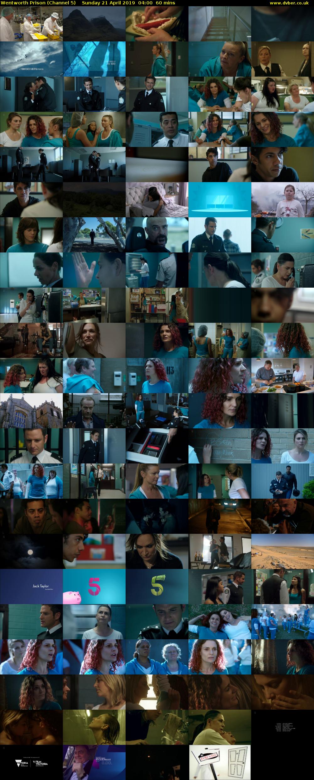 Wentworth Prison (Channel 5) Sunday 21 April 2019 04:00 - 05:00