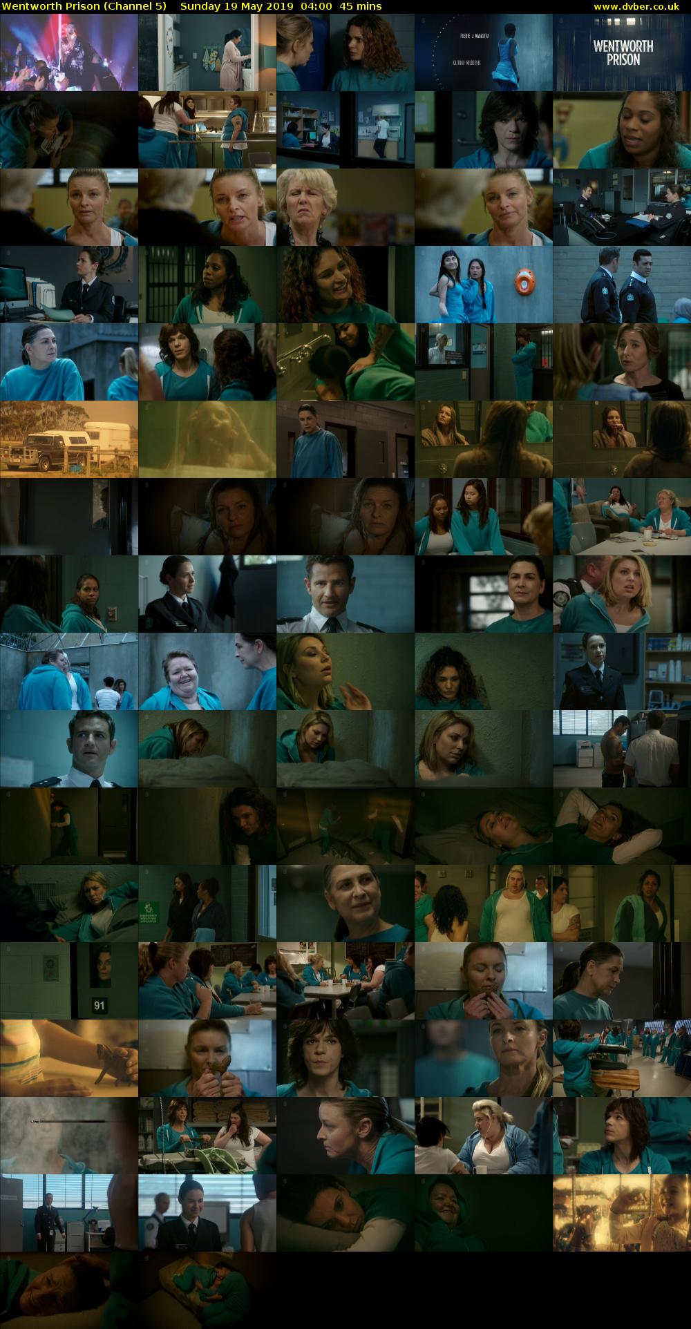 Wentworth Prison (Channel 5) Sunday 19 May 2019 04:00 - 04:45