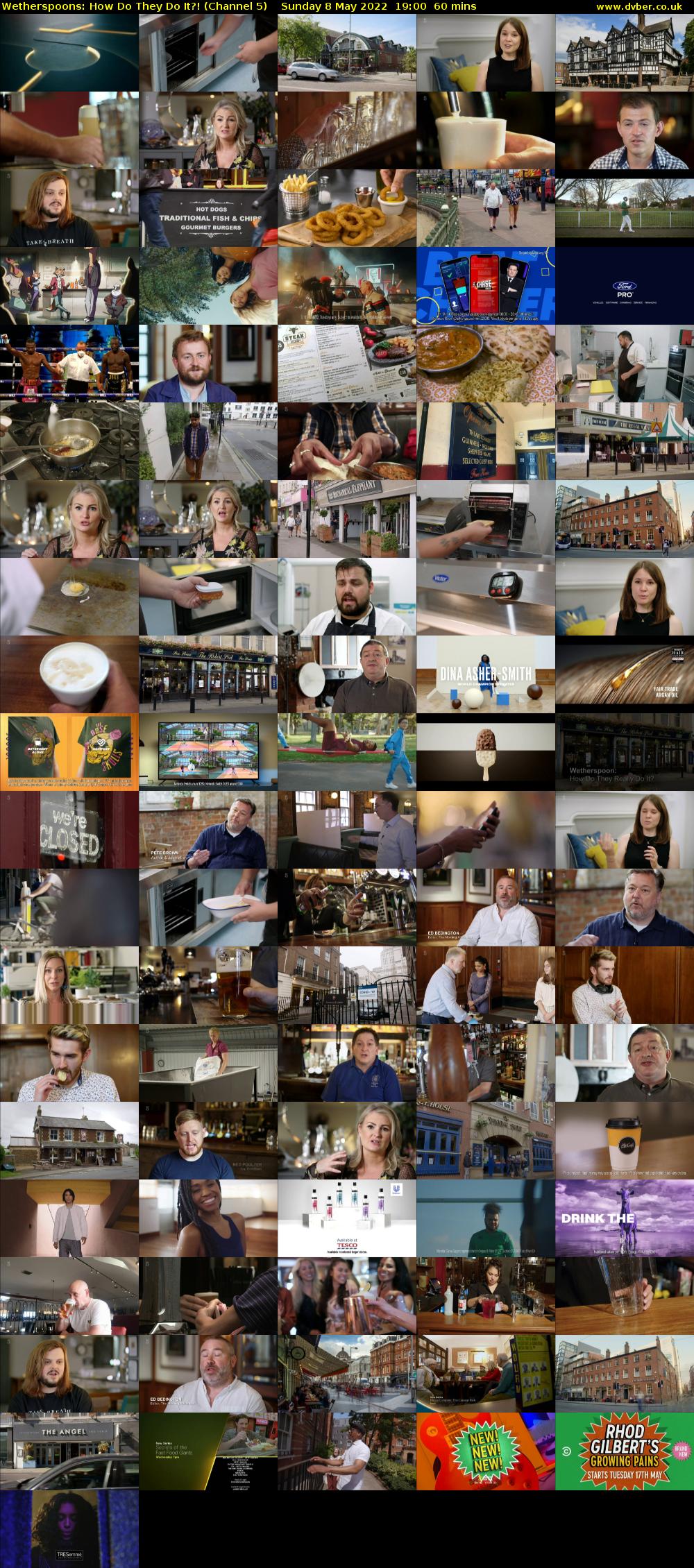 Wetherspoons: How Do They Do It?! (Channel 5) Sunday 8 May 2022 19:00 - 20:00