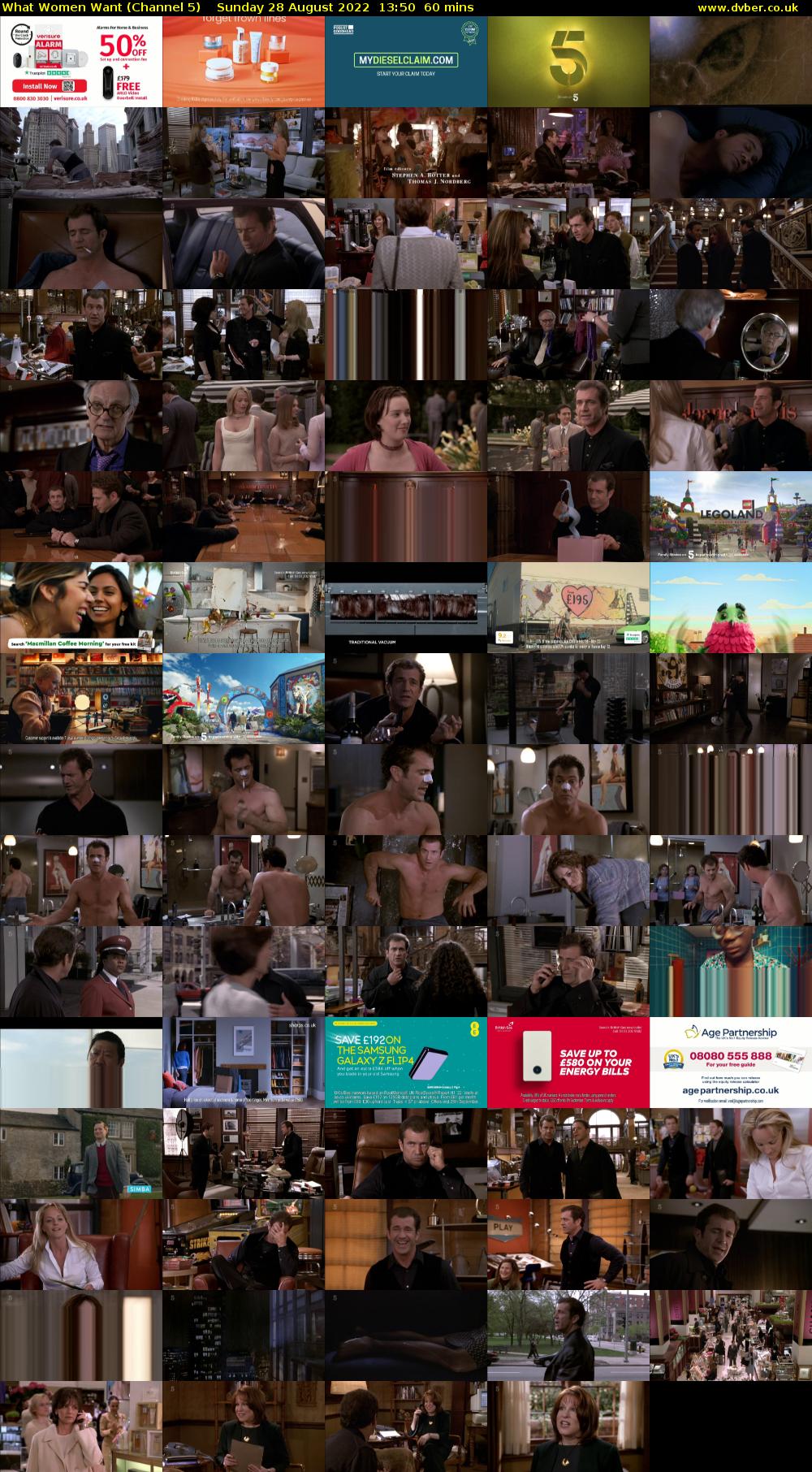 What Women Want (Channel 5) Sunday 28 August 2022 13:50 - 14:50