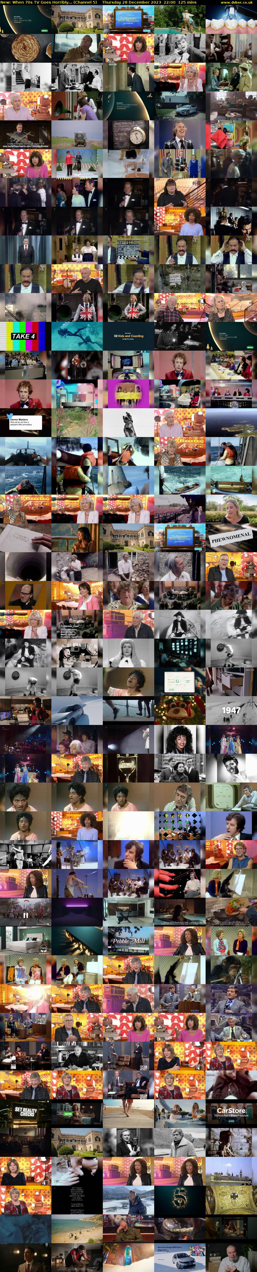 When 70s TV Goes Horribly... (Channel 5) Thursday 28 December 2023 22:00 - 00:05