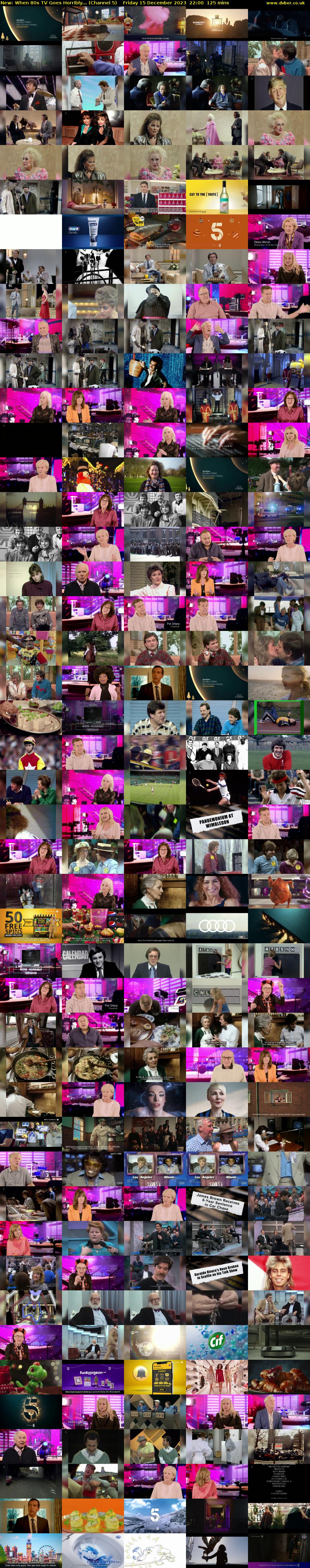 When 80s TV Goes Horribly... (Channel 5) Friday 15 December 2023 22:00 - 00:05