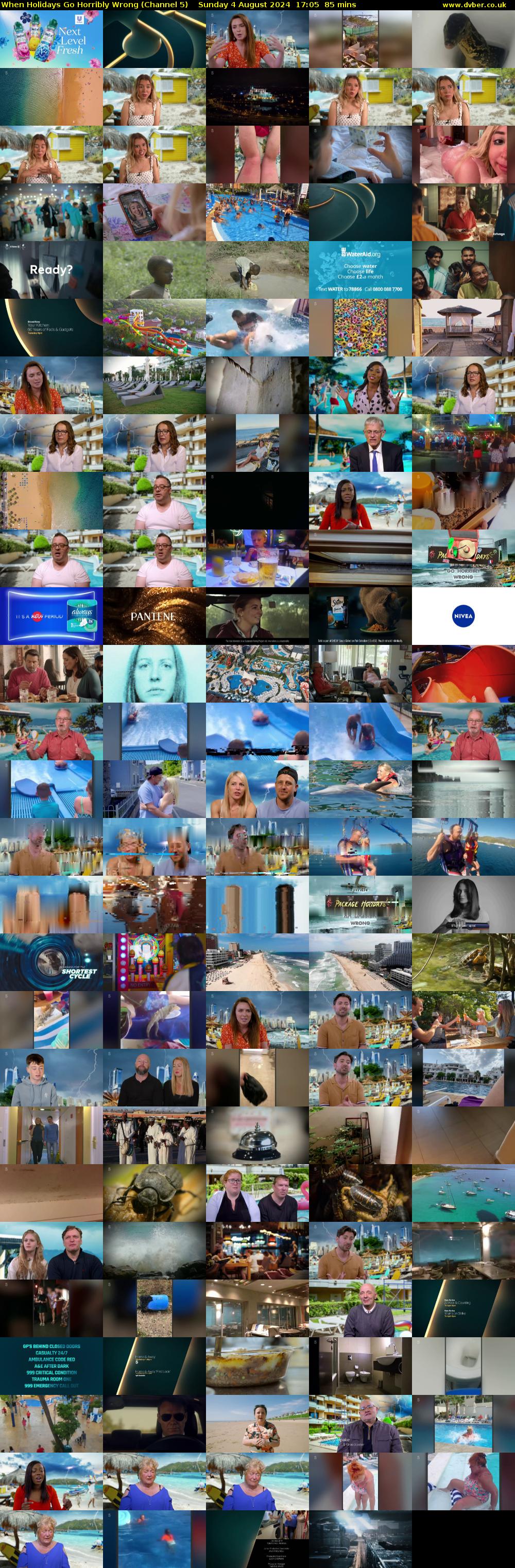 When Holidays Go Horribly Wrong (Channel 5) Sunday 4 August 2024 17:05 - 18:30