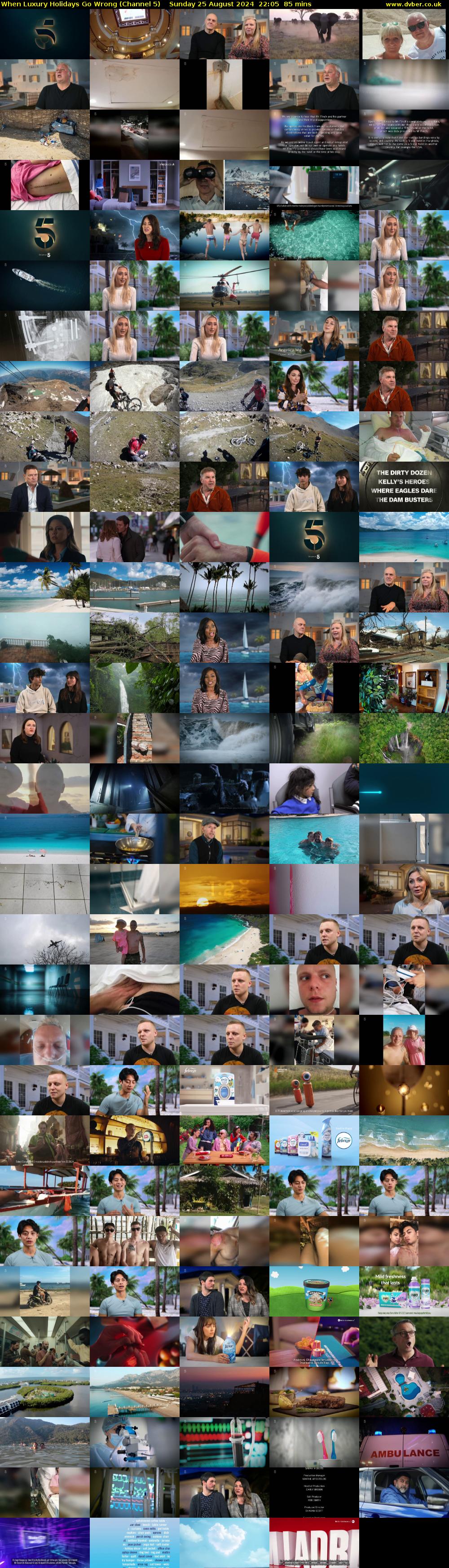 When Luxury Holidays Go Wrong (Channel 5) Sunday 25 August 2024 22:05 - 23:30