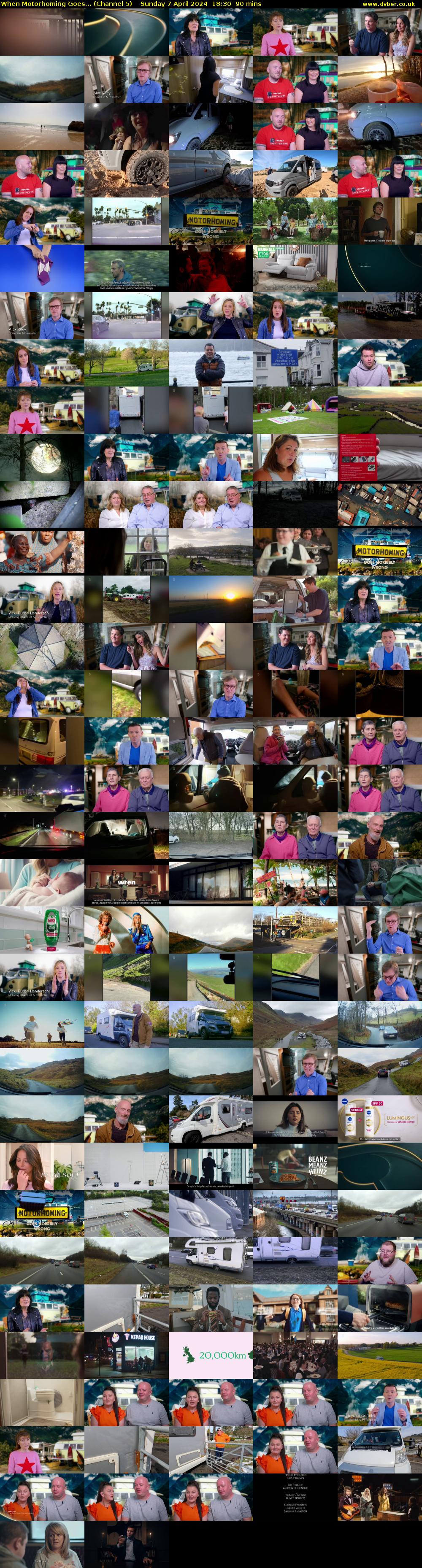 When Motorhoming Goes... (Channel 5) Sunday 7 April 2024 18:30 - 20:00