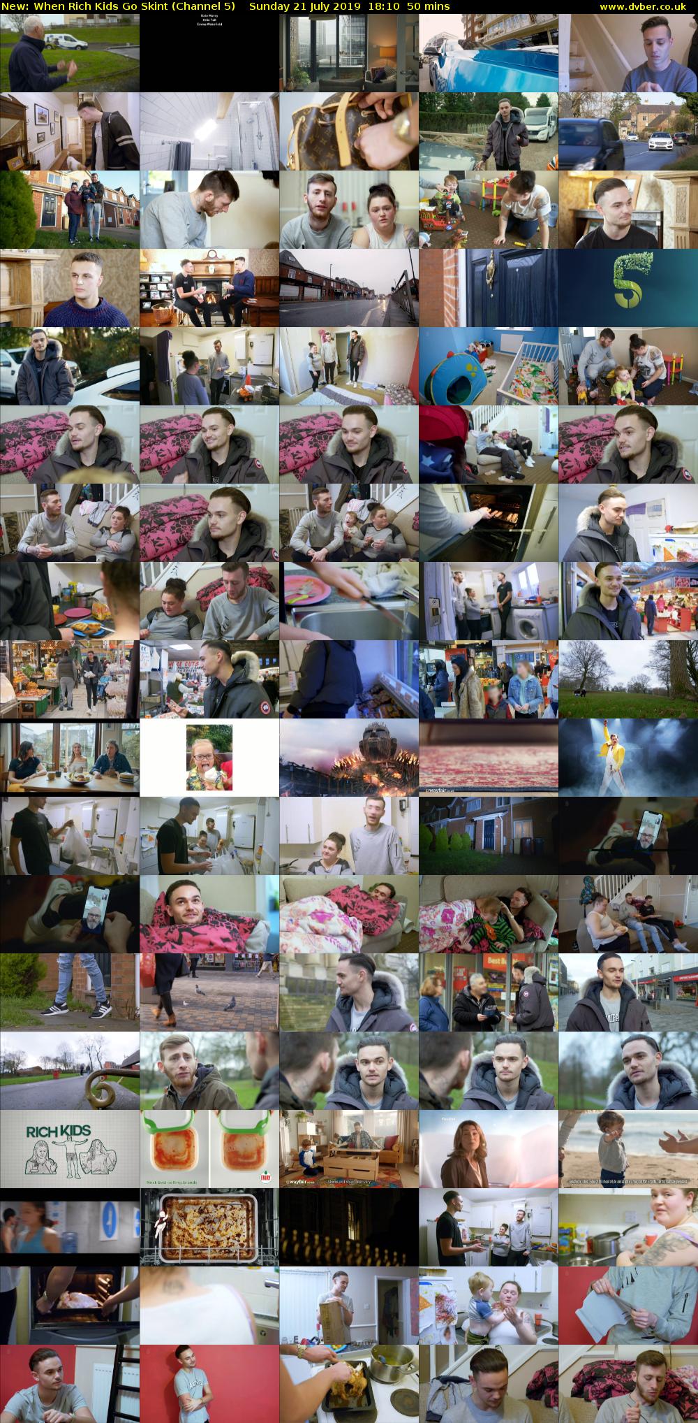 When Rich Kids Go Skint (Channel 5) Sunday 21 July 2019 18:10 - 19:00