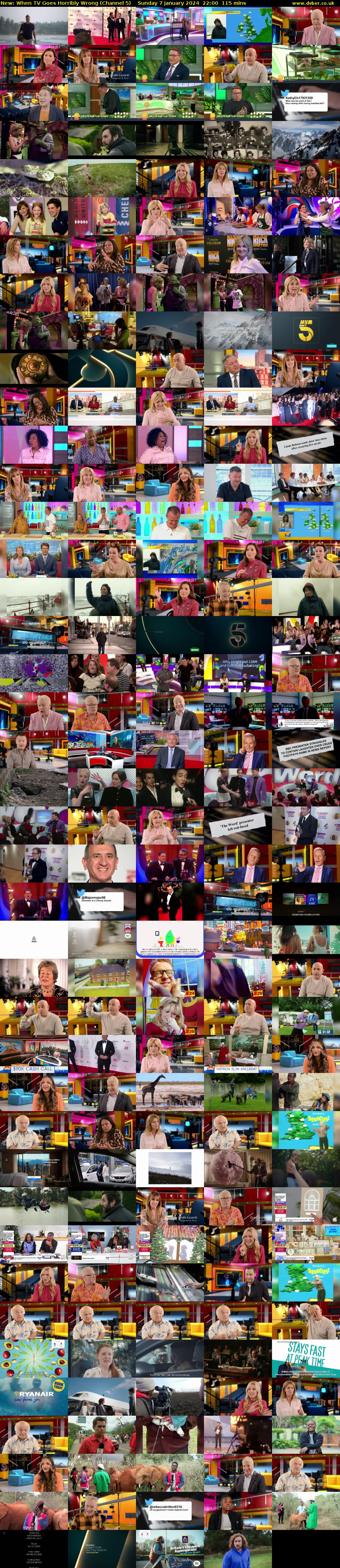 When TV Goes Horribly Wrong (Channel 5) Sunday 7 January 2024 22:00 - 23:55