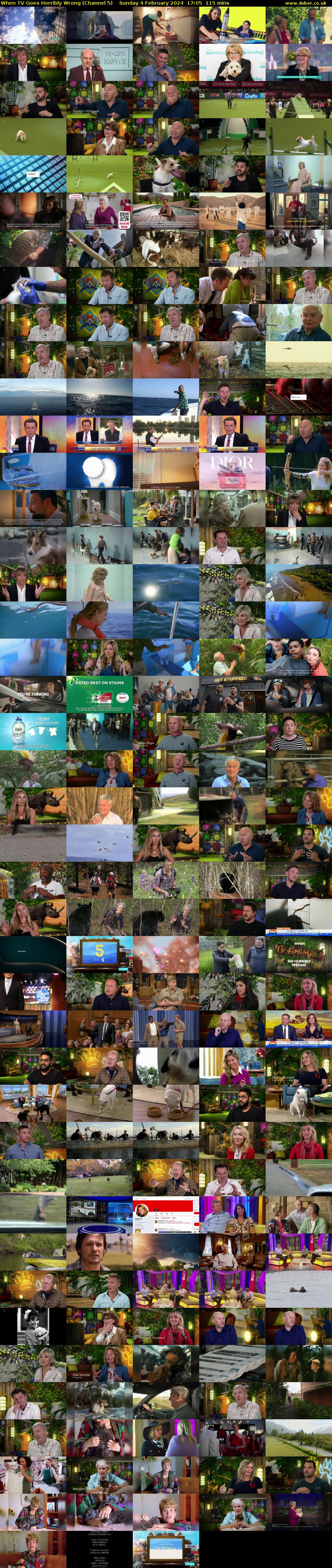 When TV Goes Horribly Wrong (Channel 5) Sunday 4 February 2024 17:05 - 19:00