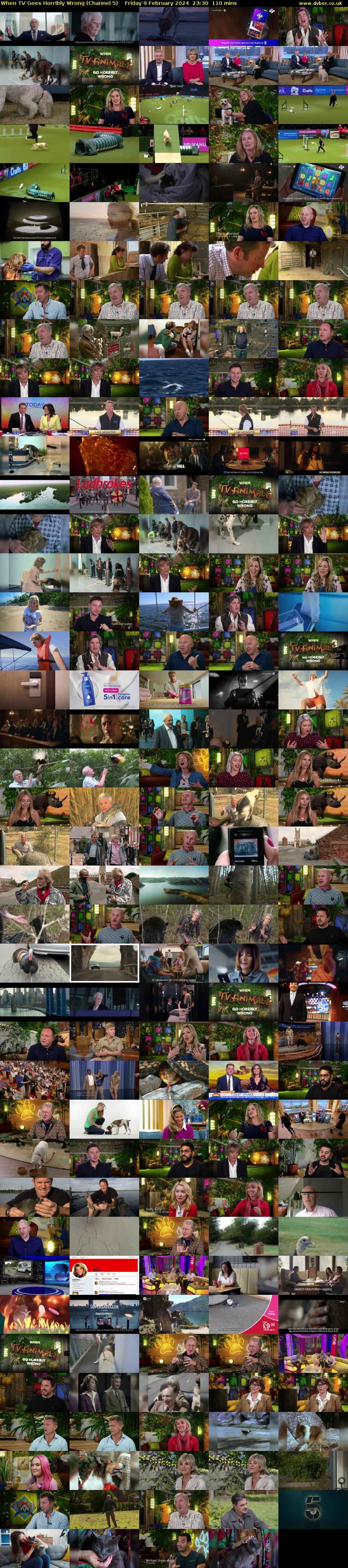 When TV Goes Horribly Wrong (Channel 5) Friday 9 February 2024 23:30 - 01:20