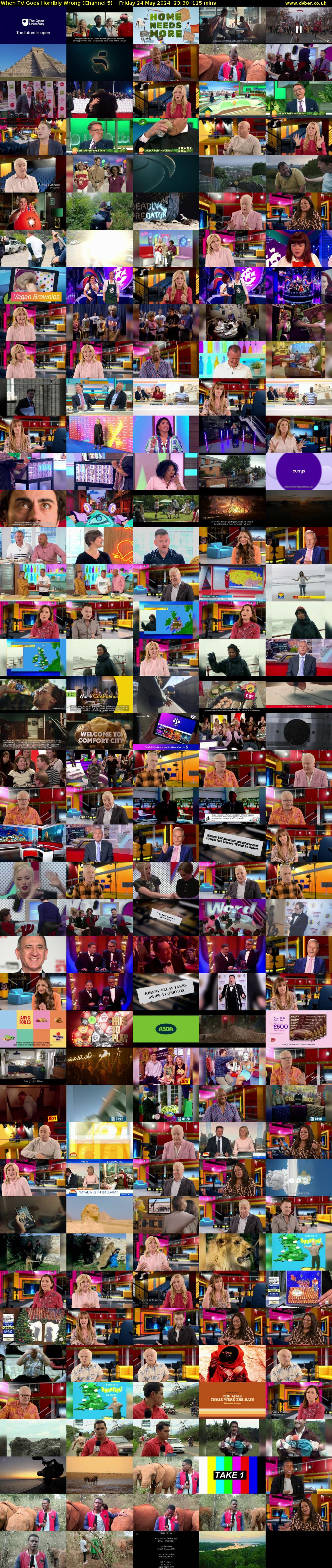 When TV Goes Horribly Wrong (Channel 5) Friday 24 May 2024 23:30 - 01:25