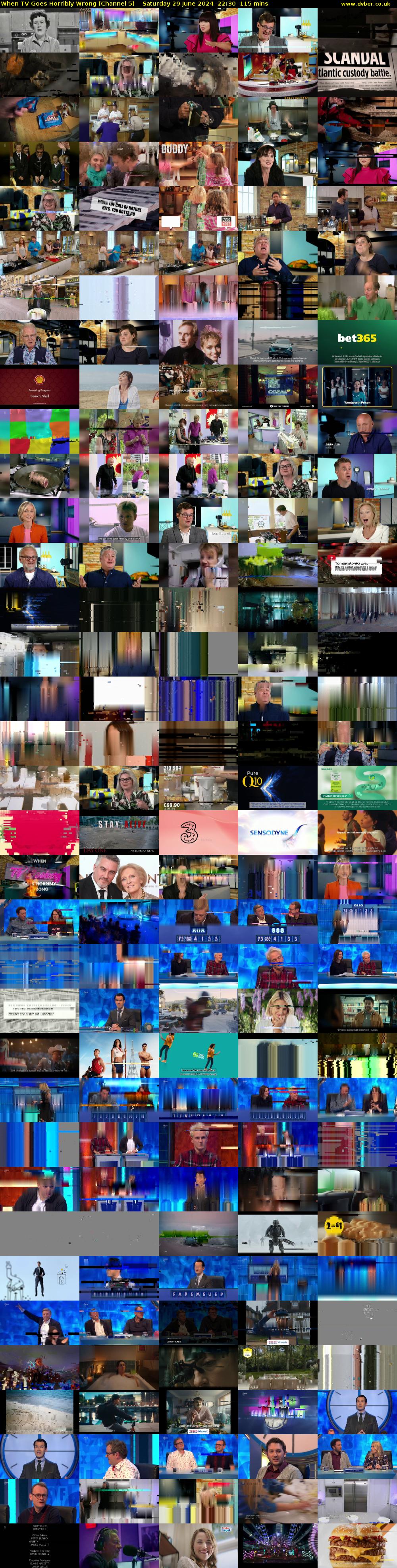 When TV Goes Horribly Wrong (Channel 5) Saturday 29 June 2024 22:30 - 00:25