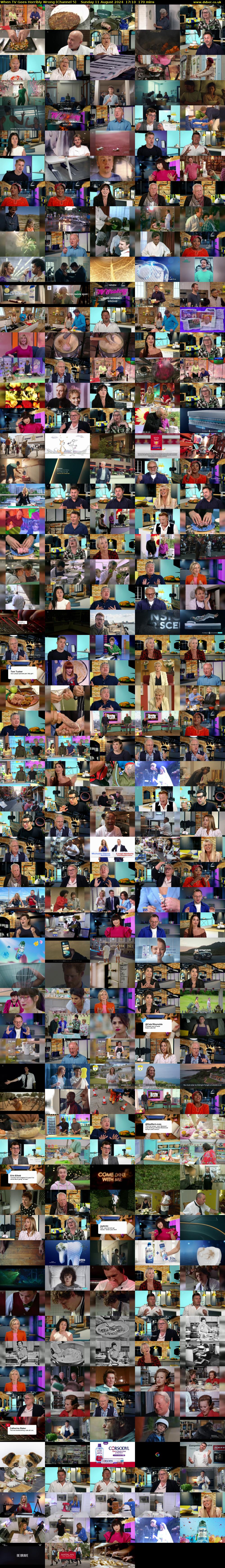 When TV Goes Horribly Wrong (Channel 5) Sunday 11 August 2024 17:10 - 20:00