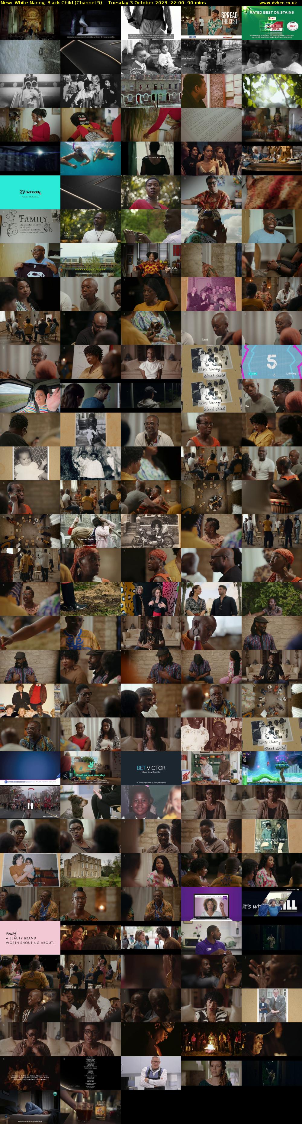 White Nanny, Black Child (Channel 5) Tuesday 3 October 2023 22:00 - 23:30