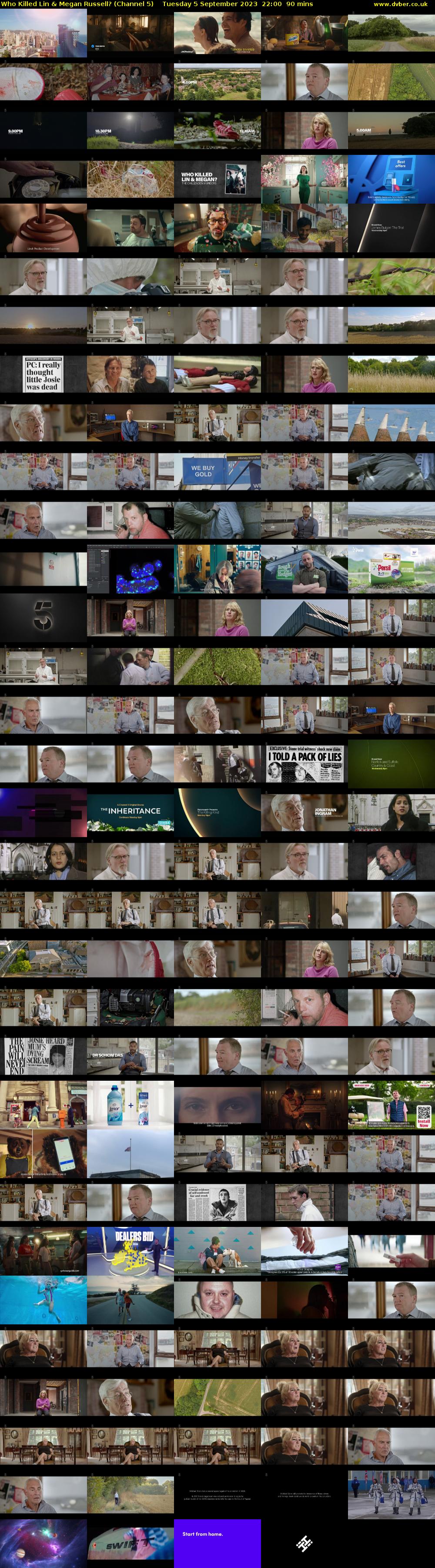 Who Killed Lin & Megan Russell? (Channel 5) Tuesday 5 September 2023 22:00 - 23:30