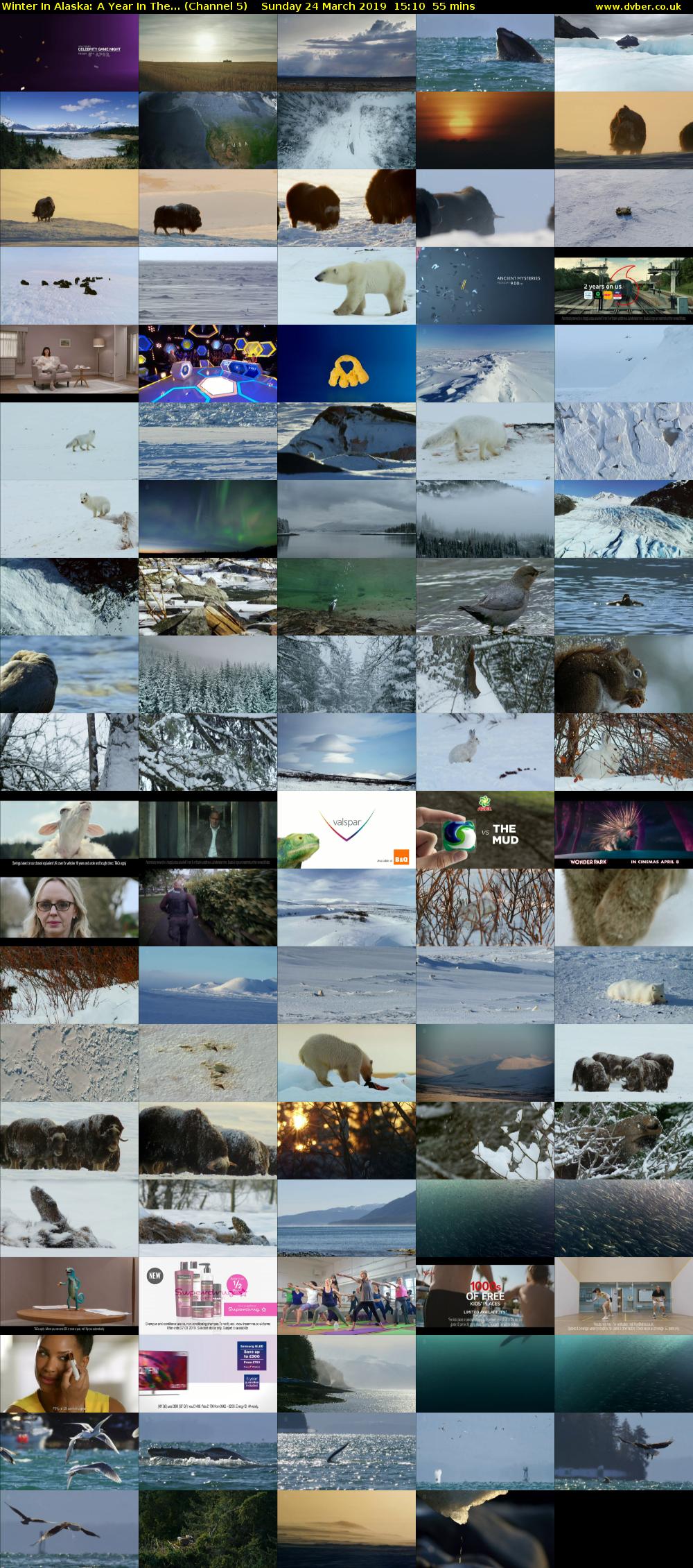 Winter In Alaska: A Year In The... (Channel 5) Sunday 24 March 2019 15:10 - 16:05