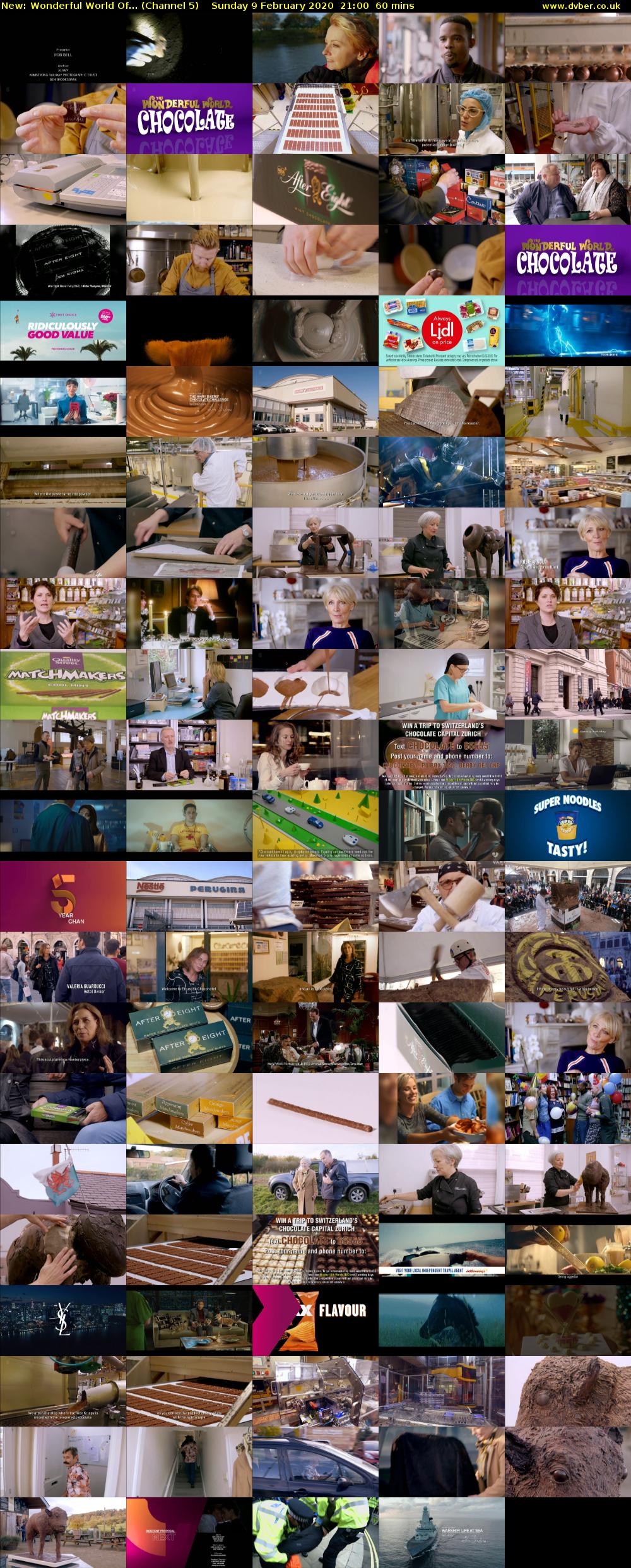 Wonderful World Of... (Channel 5) Sunday 9 February 2020 21:00 - 22:00