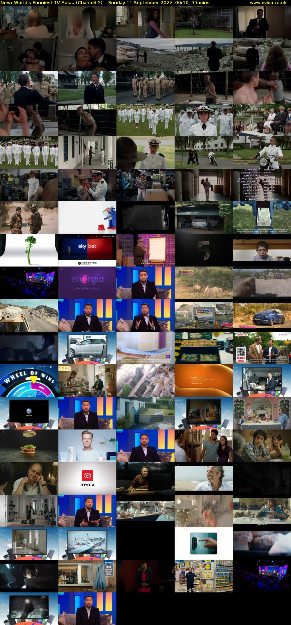 World's Funniest TV Ads... (Channel 5) Sunday 11 September 2022 00:10 - 01:05