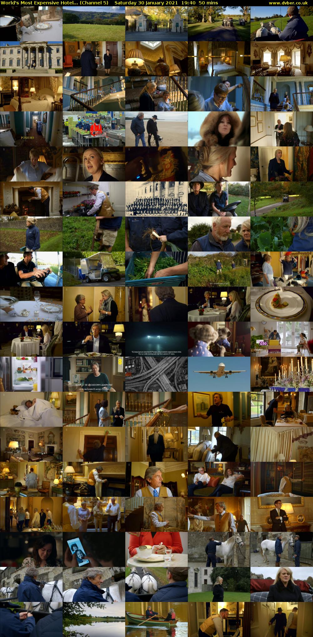 World's Most Expensive Hotel... (Channel 5) Saturday 30 January 2021 19:40 - 20:30
