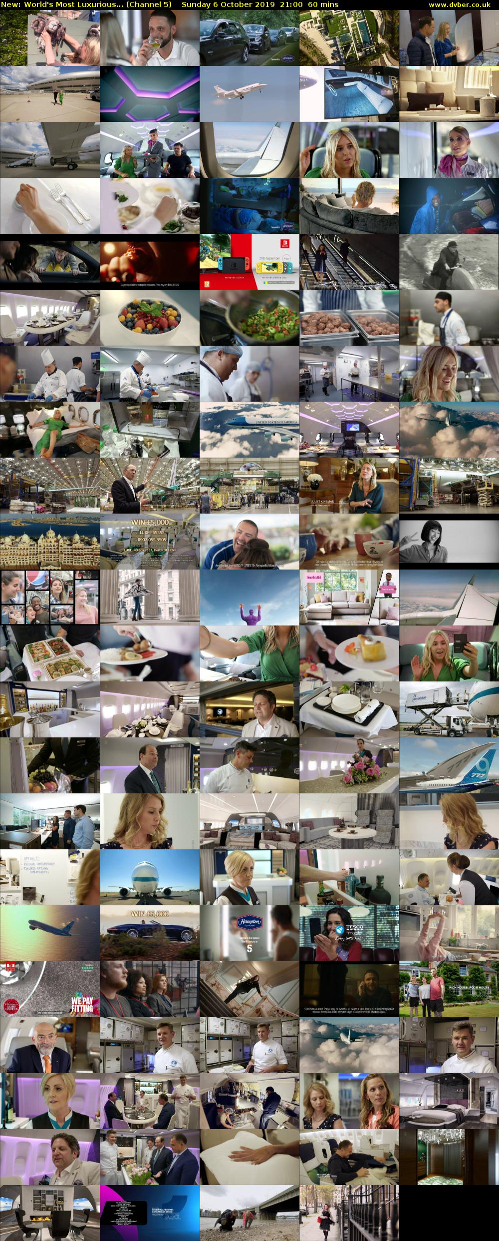 World's Most Luxurious... (Channel 5) Sunday 6 October 2019 21:00 - 22:00