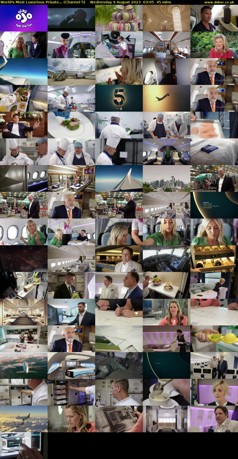 World's Most Luxurious Private... (Channel 5) Wednesday 9 August 2023 03:05 - 03:50