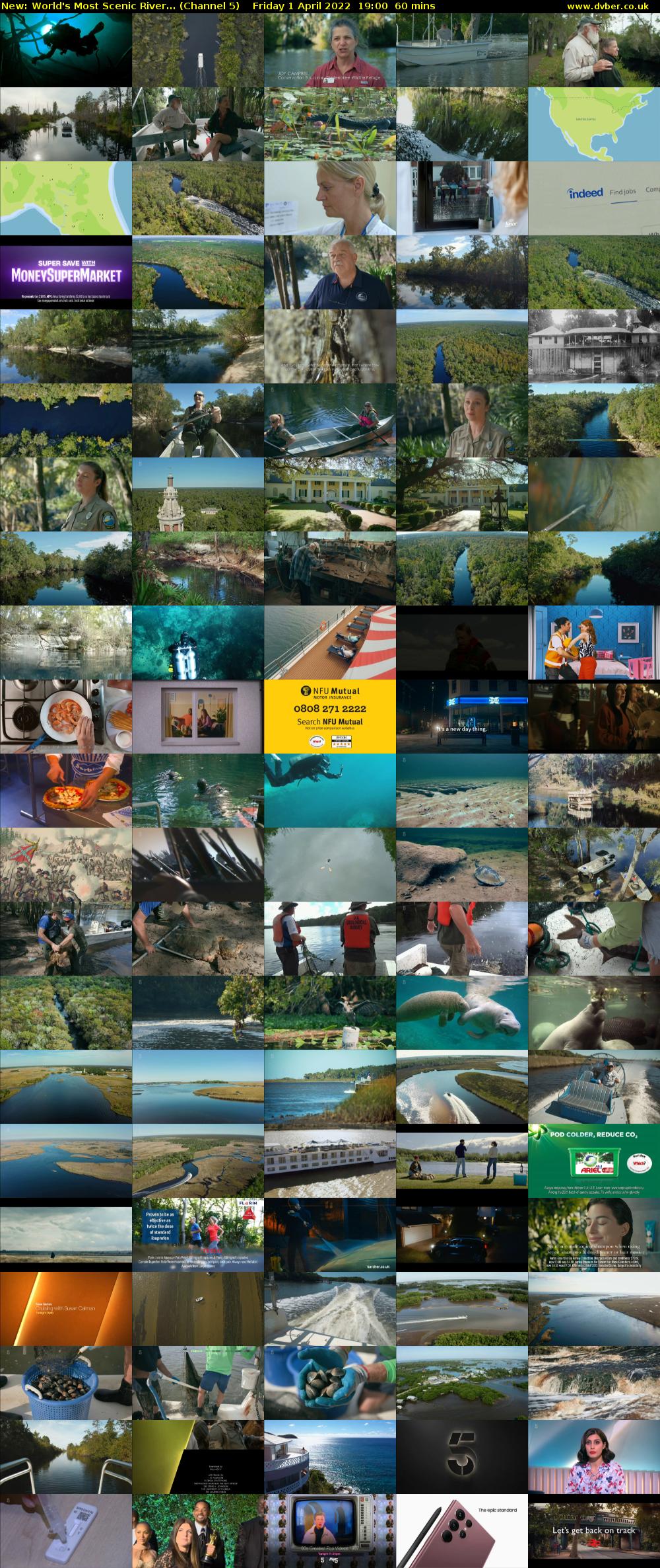 World's Most Scenic River... (Channel 5) Friday 1 April 2022 19:00 - 20:00