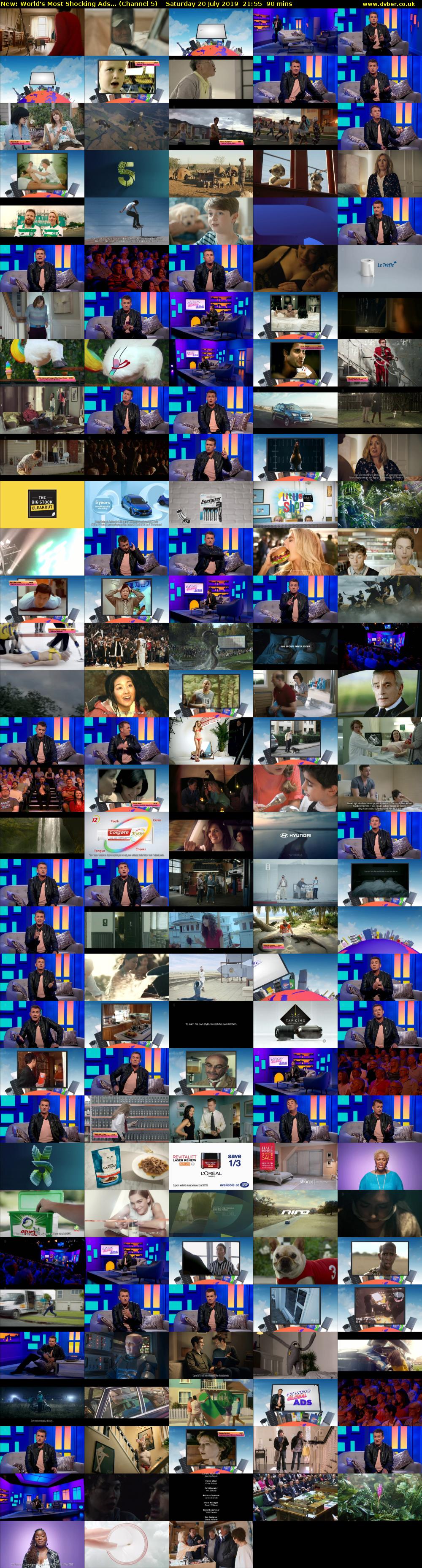 World's Most Shocking Ads... (Channel 5) Saturday 20 July 2019 21:55 - 23:25