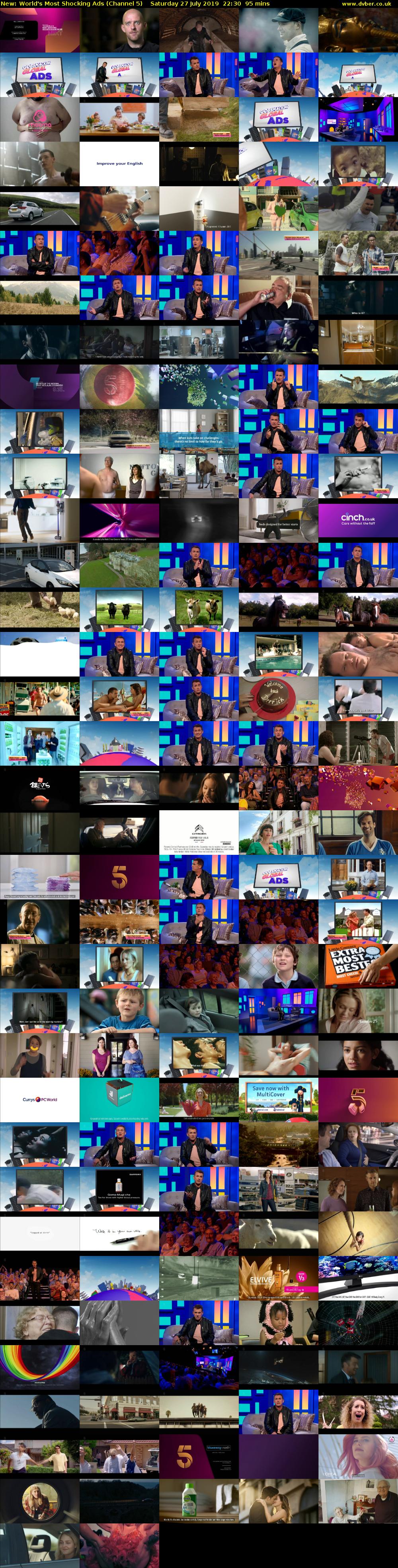 World's Most Shocking Ads (Channel 5) Saturday 27 July 2019 22:30 - 00:05