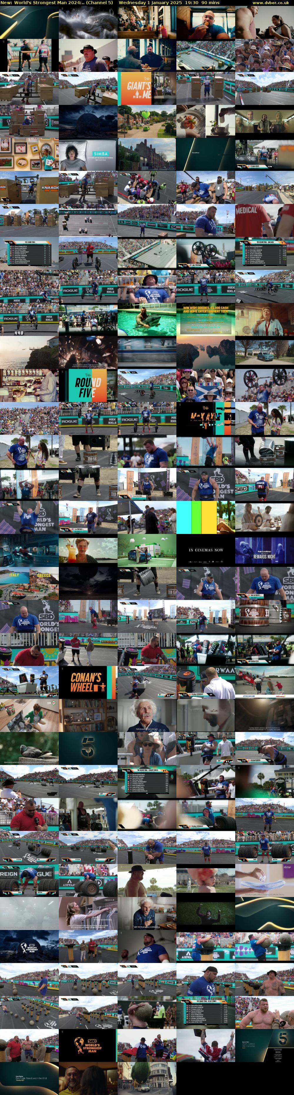 World's Strongest Man 2024.. (Channel 5) 202501011930