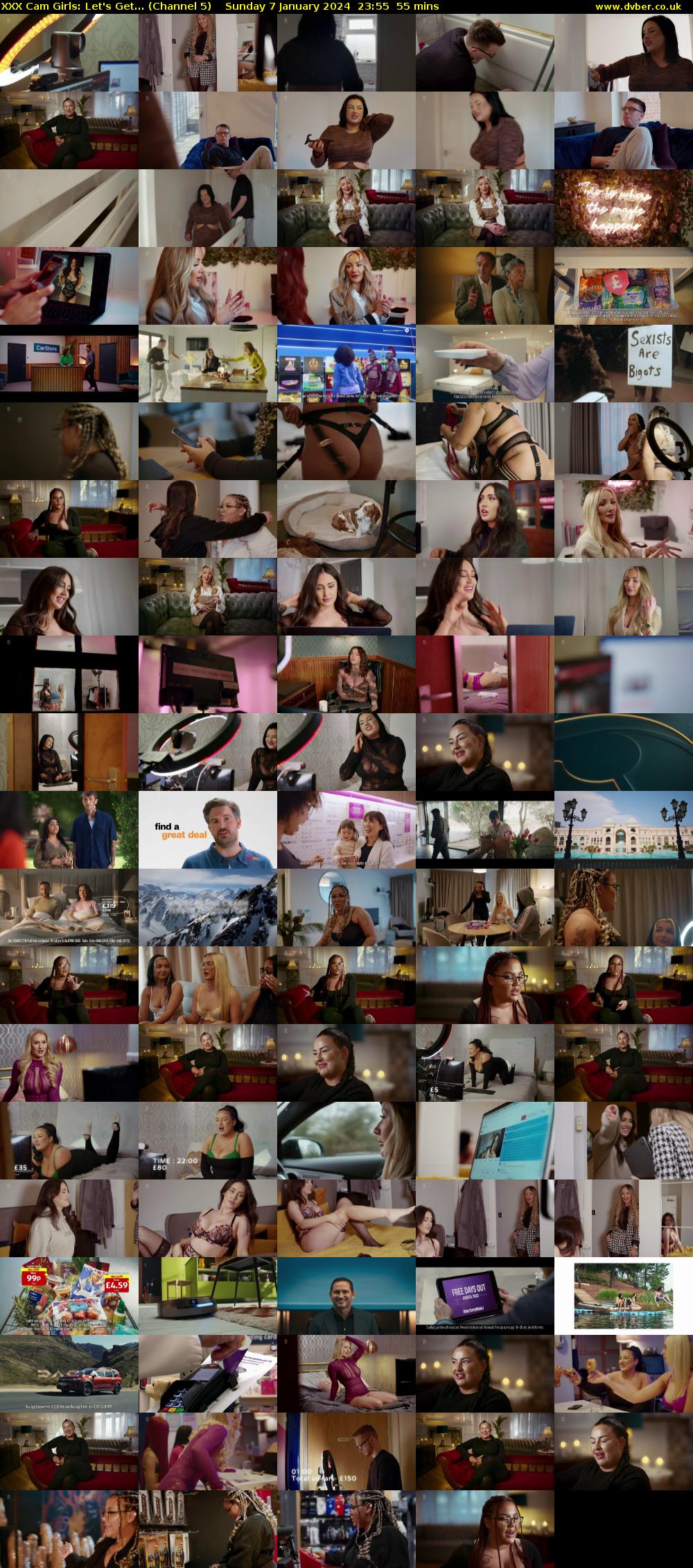 XXX Cam Girls: Let's Get... (Channel 5) Sunday 7 January 2024 23:55 - 00:50