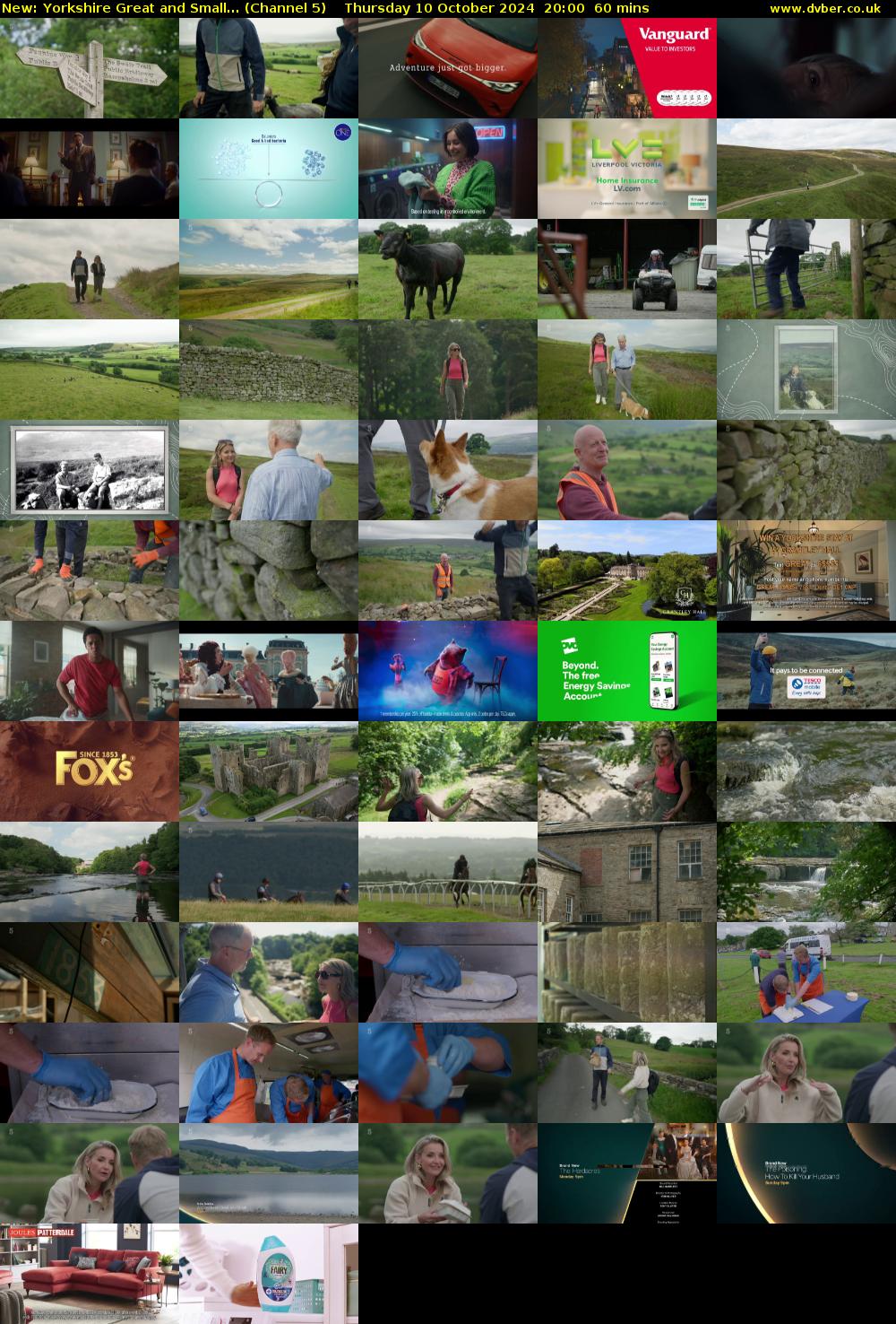 Yorkshire Great and Small... (Channel 5) Thursday 10 October 2024 20:00 - 21:00