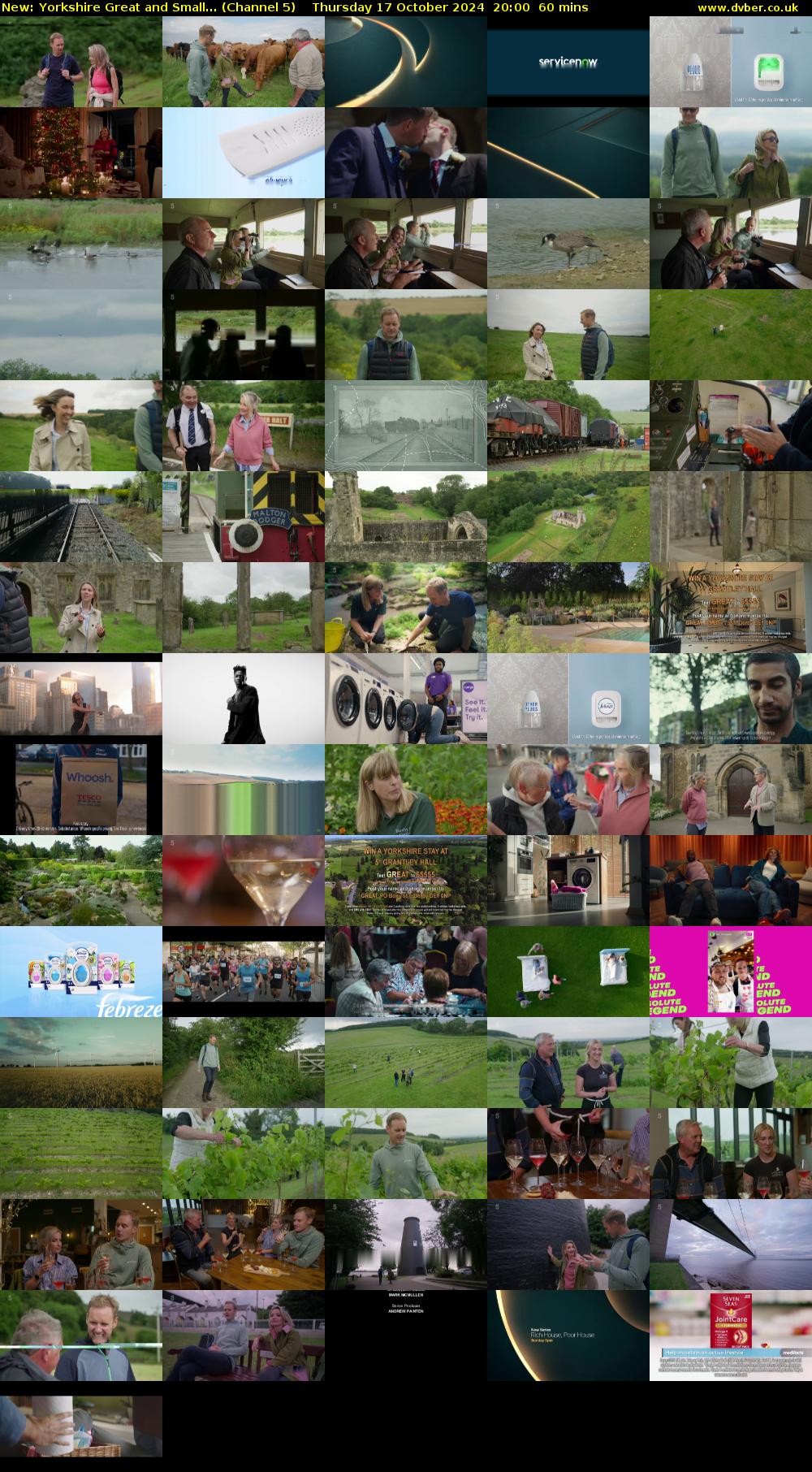 Yorkshire Great and Small... (Channel 5) Thursday 17 October 2024 20:00 - 21:00