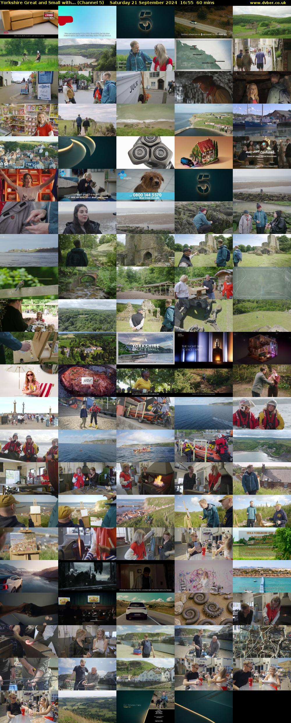 Yorkshire Great and Small with... (Channel 5) Saturday 21 September 2024 16:55 - 17:55