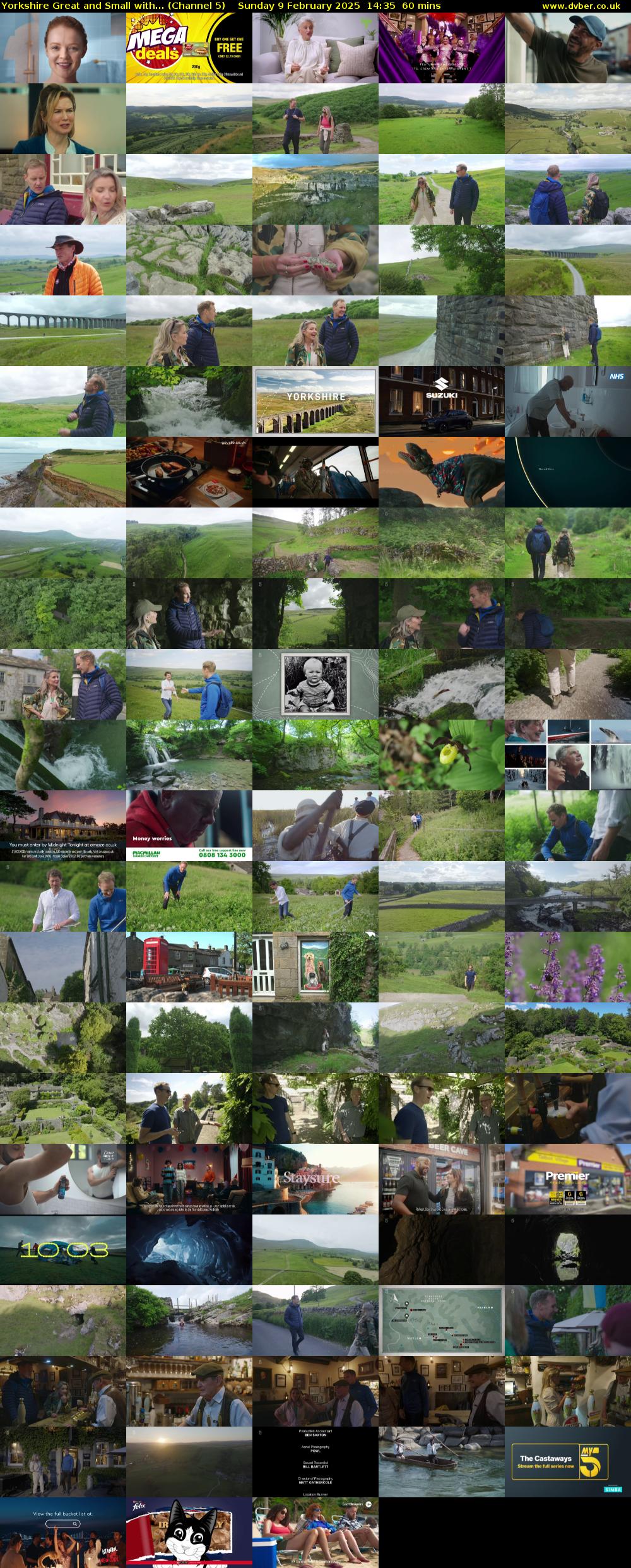Yorkshire Great and Small with... (Channel 5) Sunday 9 February 2025 14:35 - 15:35