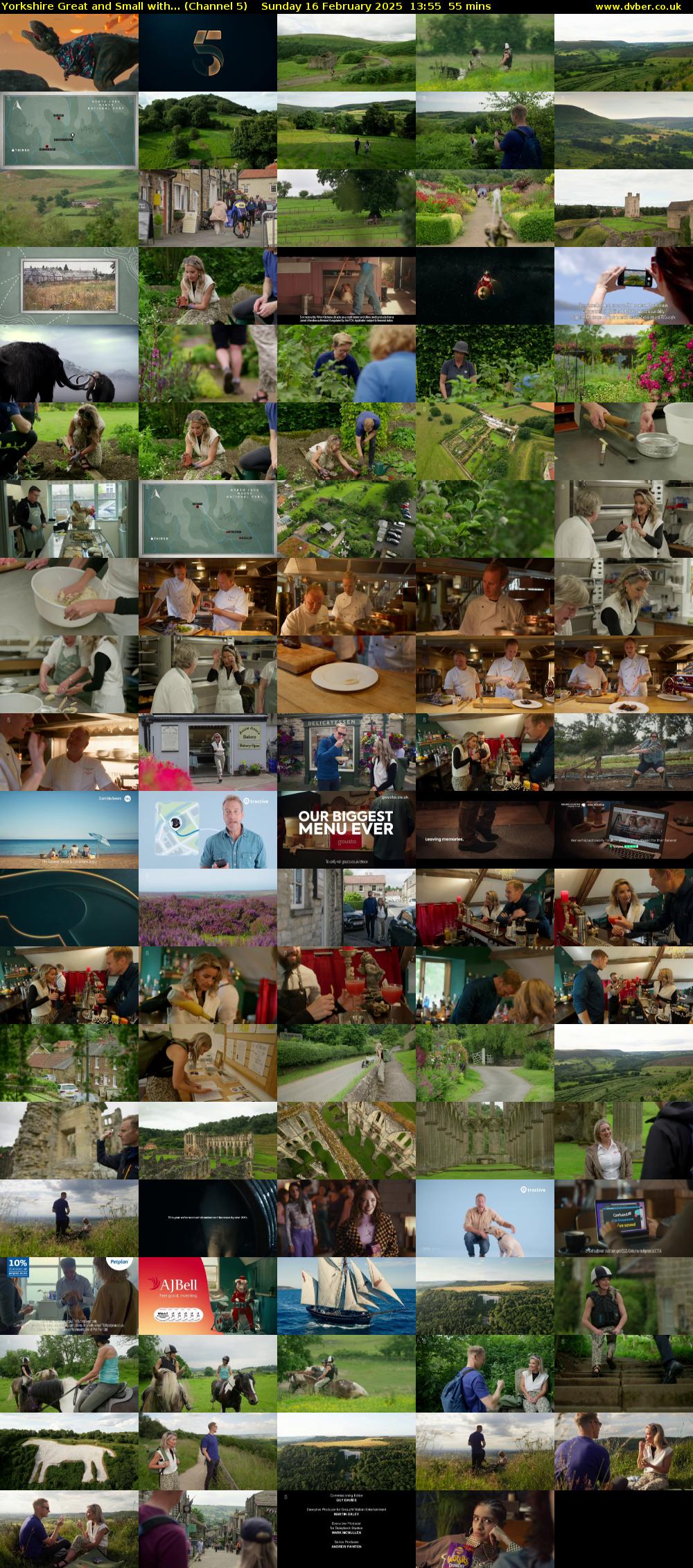 Yorkshire Great and Small with... (Channel 5) Sunday 16 February 2025 13:55 - 14:50