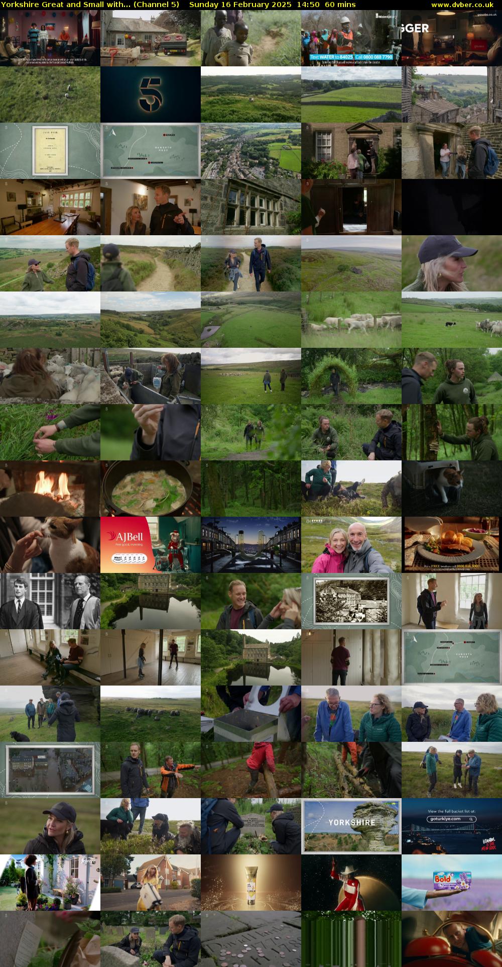 Yorkshire Great and Small with... (Channel 5) Sunday 16 February 2025 14:50 - 15:50