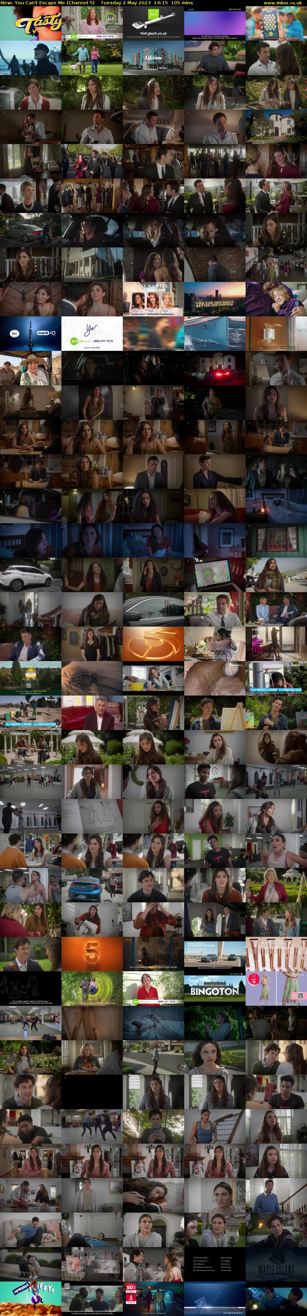 You Can't Escape Me (Channel 5) Tuesday 2 May 2023 14:15 - 16:00