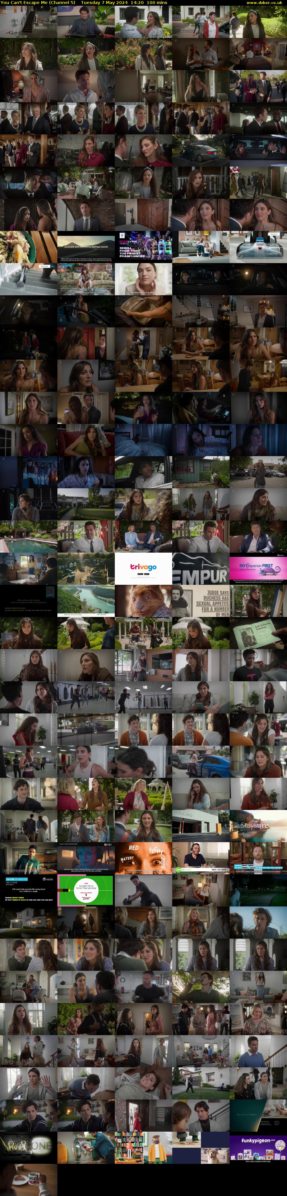 You Can't Escape Me (Channel 5) Tuesday 7 May 2024 14:20 - 16:00