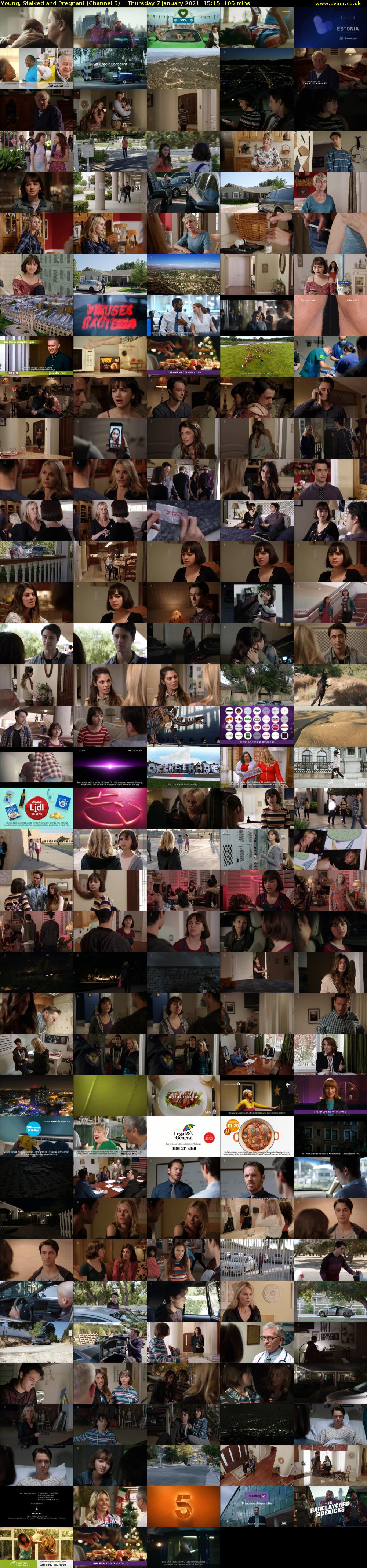 Young, Stalked and Pregnant (Channel 5) Thursday 7 January 2021 15:15 - 17:00