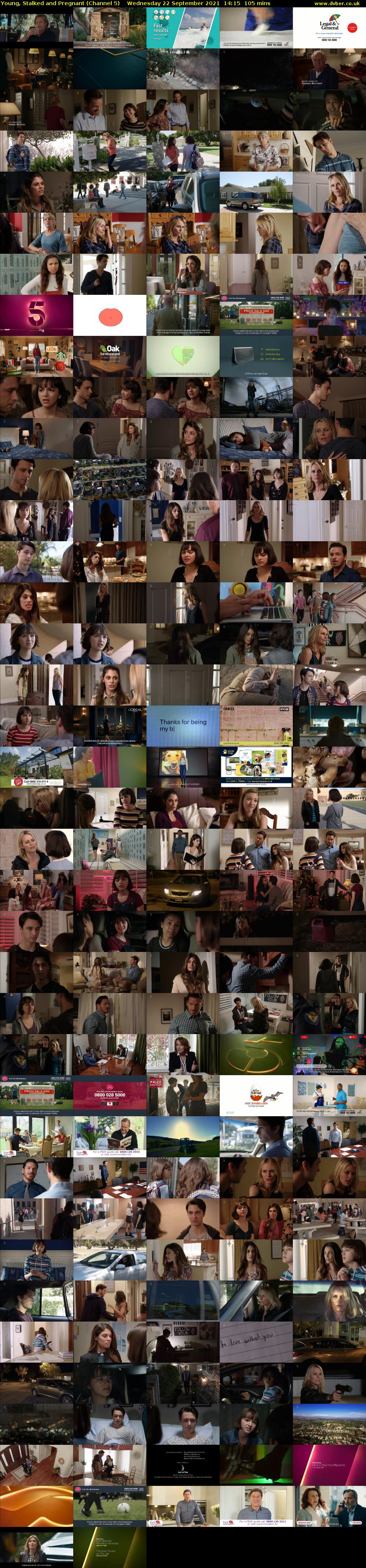 Young, Stalked and Pregnant (Channel 5) Wednesday 22 September 2021 14:15 - 16:00