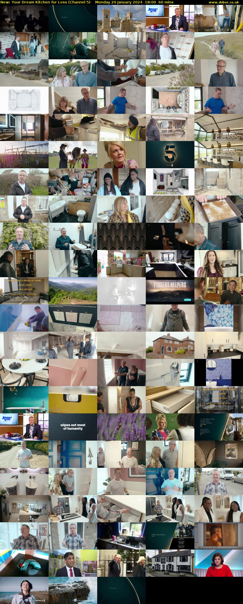 Your Dream Kitchen for Less (Channel 5) Monday 29 January 2024 18:00 - 19:00